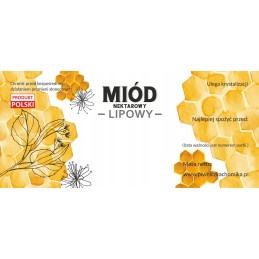 Liepų medaus etiketės