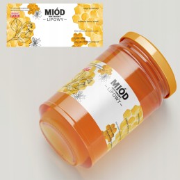 Liepų medaus etiketės