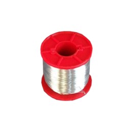 Siūlome rėminę vielą 0,5 mm - 250 g, cinkuotą - ant raudonos arba juodos ritės suvyniotos vielos - labai gerai!