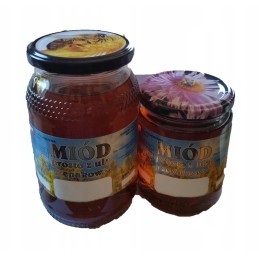 Lipnios etiketės rapsų medui, dydis 120 x 60 mm