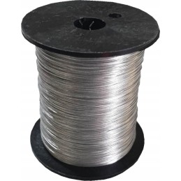 Siūlome rėminę vielą 0,4 mm - 250 g, cinkuotą - ant raudonos arba juodos ritės suvyniotos vielos - labai gerai!