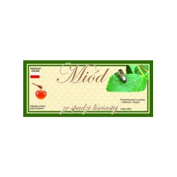 Etiketė 'lapuočių lipčiaus' 115x50mm - 100 vnt.