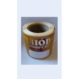 Lipnios etiketės medui, dydis 120 x 60 mm