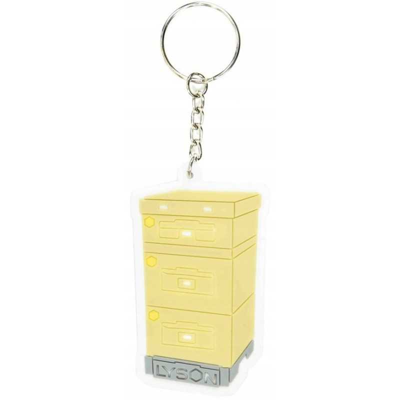 Siūlome - raktų pakabukas - smėlio spalvos avilys - puiki dovana, dovana kiekvienam - labai geras produktas