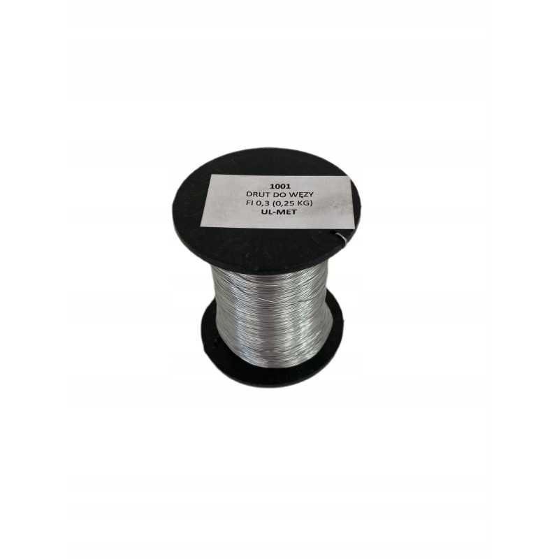Cinkuota žarnos viela, skersmuo 0,3 mm (0,25 kg), gamintojas