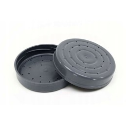 plastikinis dangtelis bitėms maitinti su skylutėmis