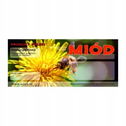 Universali medaus etiketė em046 - maža