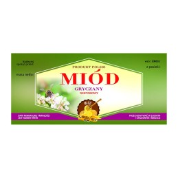 Grikių medaus etiketė em032 - maža