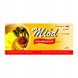 Daugiažiedžių medaus em021 etiketė – maža