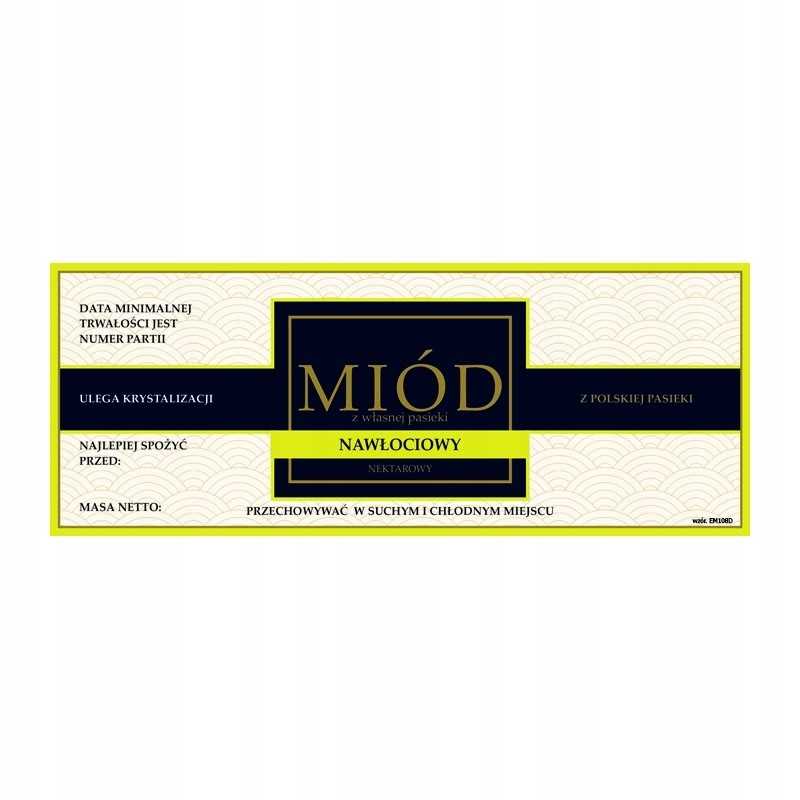 Etiketė auksarankio medui em108 - maža