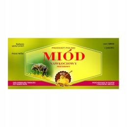 Etiketė auksarankio medui em038 - maža