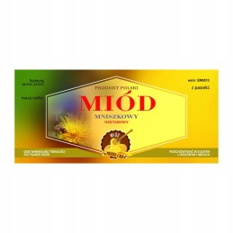 Etiketė kiaulpienių medui em0313 - mažas