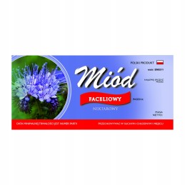 Facelijos medaus etiketė em0211 - maža