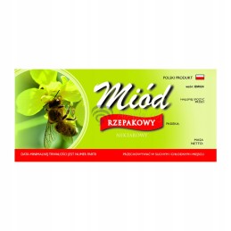 Etiketė rapsų medui em024 – maža