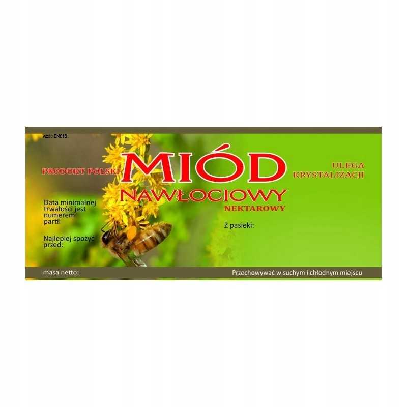 Etiketė auksarankio medui em018 - maža