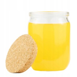 Stiklinis indas su kamščiu 500ml maisto talpos