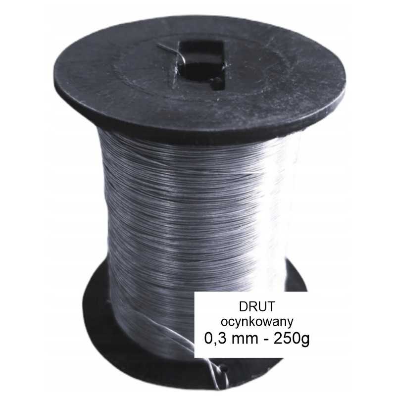 Siūlome rėminę vielą 0,3 mm - 250 g, cinkuotą - ant raudonos arba juodos ritės suvyniotos vielos - labai gerai!