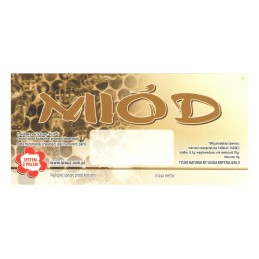 Lipni bitininkystės etiketė Nr. 15 - 100 vnt