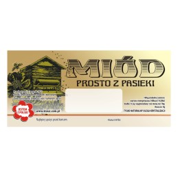 Lipni bitininkystės etiketė Nr. 8 - 100 vnt