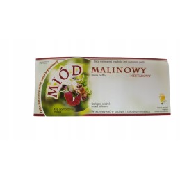 Etikečių rinkinys aviečių medui - 100 vnt