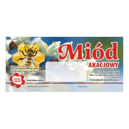 Lipni bitininkystės etiketė Nr. 4 - 100 vnt