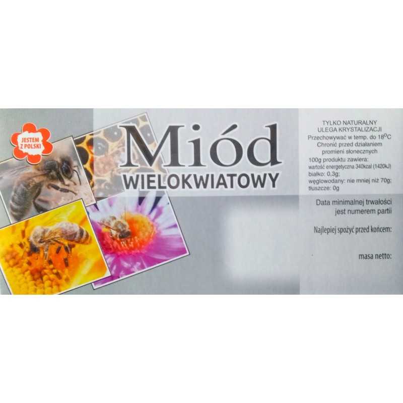 Lipni bitininkystės etiketė Nr. 25 - 100 vnt