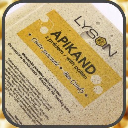 Apikand torto maistas bitėms su bičių žiedadulkėmis bičių fondas 1kg