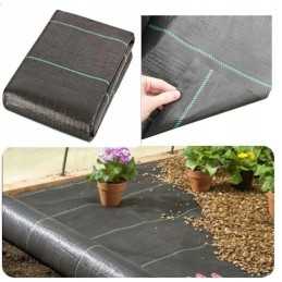 Juoda agrotekstilė 1,6m x 5m 100g/m2