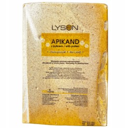 Apikand 1kg su žiedadulkėmis pyrago maistas bitėms