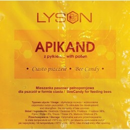 apicandus su žiedadulkėmis – pyragų maistas bitėms