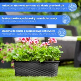 Balkono vazonas pasirūpins Jūsų gėlėmis