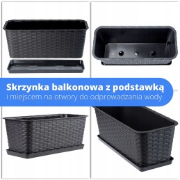 The balcony pot will take care of your flowers