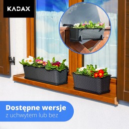 The balcony pot will take care of your flowers