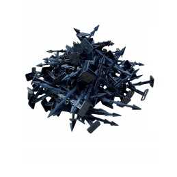 Plastikiniai kaiščiai, kaiščiai, inkarai 100vnt tvirtinimui:
