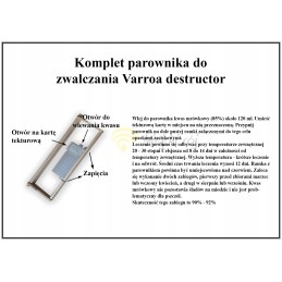 Skruzdžių rūgšties dozatorius, rėmo avilio garintuvas, Brctech