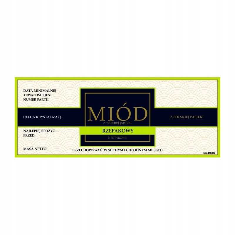 Etiketė medui, rapsams, em104 - maža