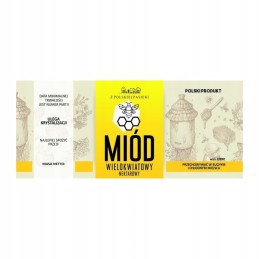 Medaus etiketė, daugiažiedė, em081 - maža