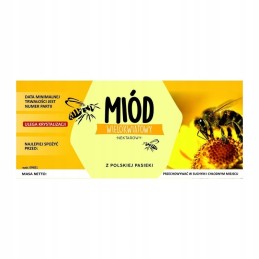 Medaus etiketė, daugiažiedė, em051 - maža