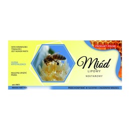 Medaus etiketė, liepžiedžių, em073 - maža