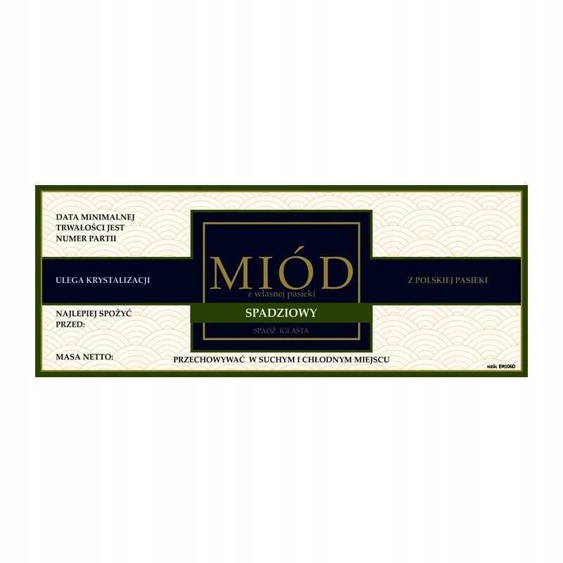 Lipčiaus etiketė, em106 - maža