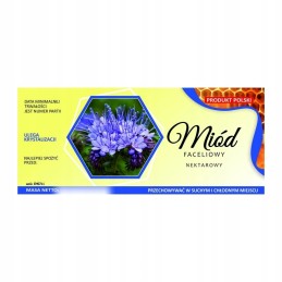 Medaus etiketė, facelija, em0711 - maža