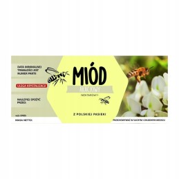 Medaus etiketė, akacija, em055 - maža