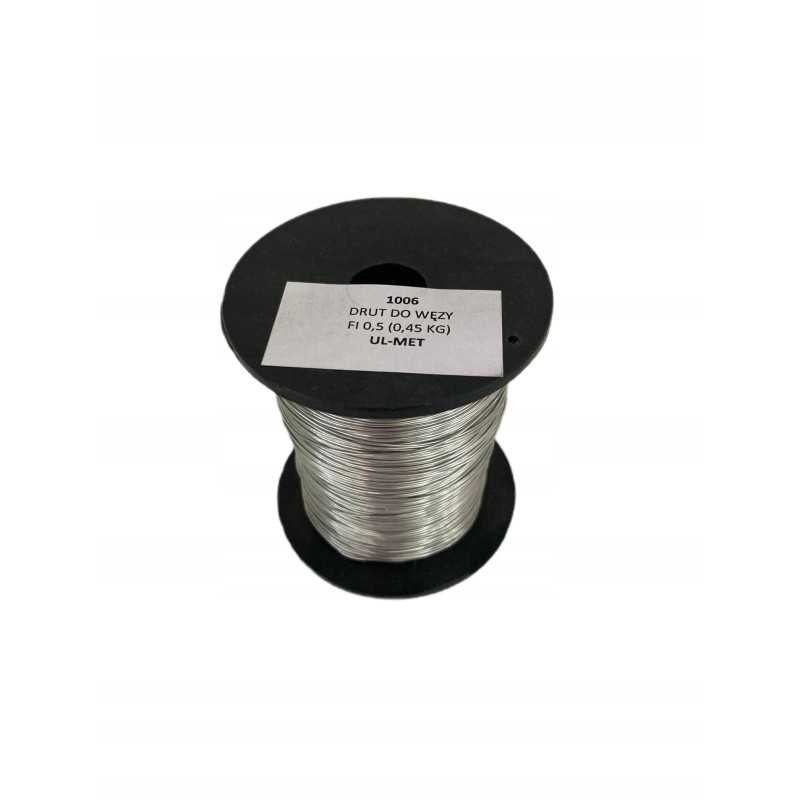 Cinkuota žarnos viela, skersmuo 0,5 mm (0,45 kg), gamintojas