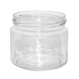 Masono stiklainiai stiklinis uogienės stiklainis 0,33l 330ml fi82 aukštos kokybės x8