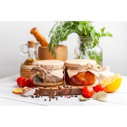 Masono stiklainiai stiklinis uogienės stiklainis 0,33l 330ml fi82 aukštos kokybės x8