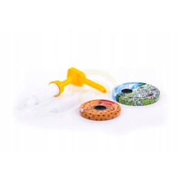 Medaus dozatorius, pompa dideliems ir mažiems stiklainiams