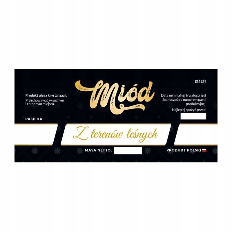 Etiketė medui iš miško plotų em129 - mažas