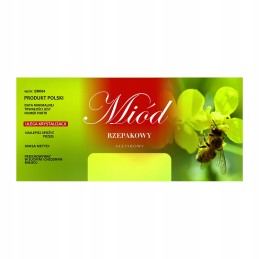 Etiketė rapsų medui em064 - mažas