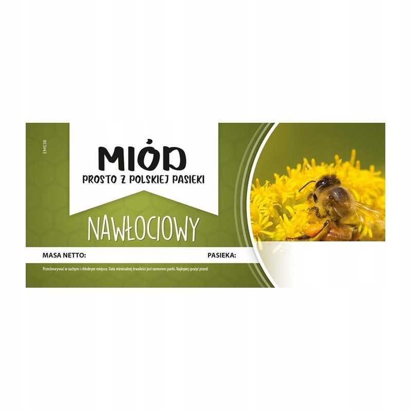 Etiketė auksarankio medui em138 - maža