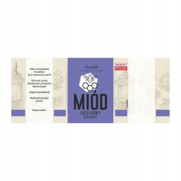 Facelijos medaus etiketė em0811 - maža